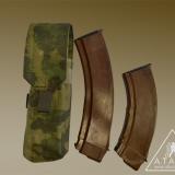 Подсумок рассчитан на 45-ти зарядные магазины РПК-74 (5,45х39 мм)